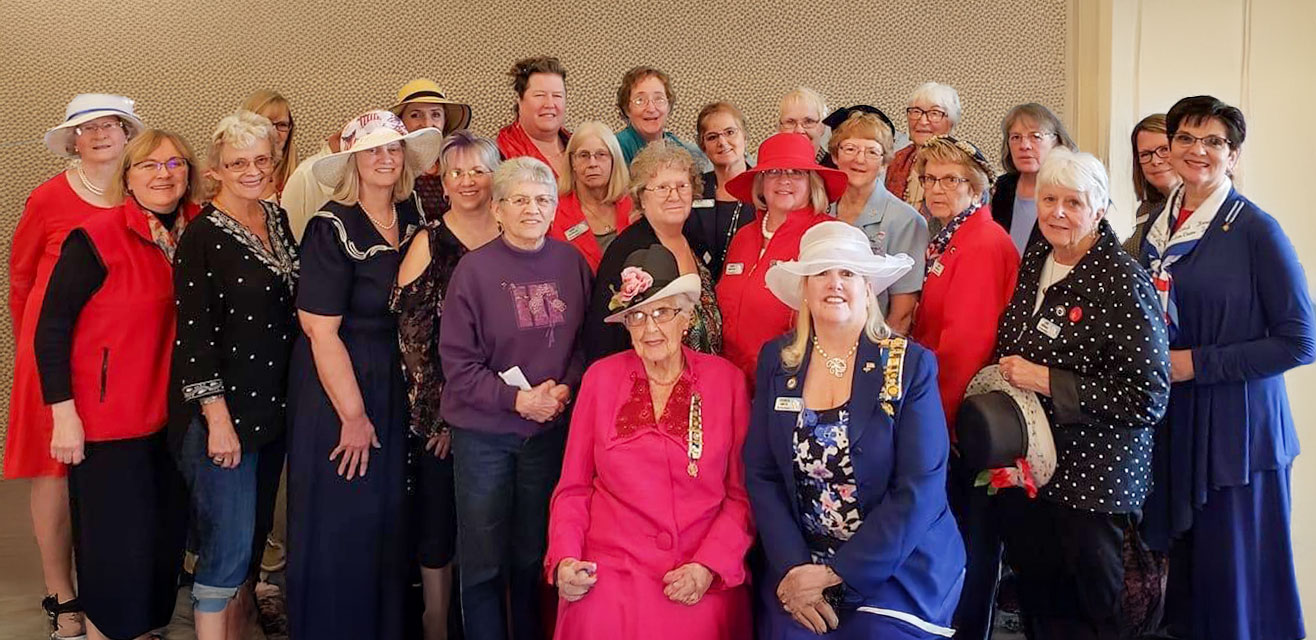 Eau Claire DAR Chapter members at the 100th Anniversary Tea